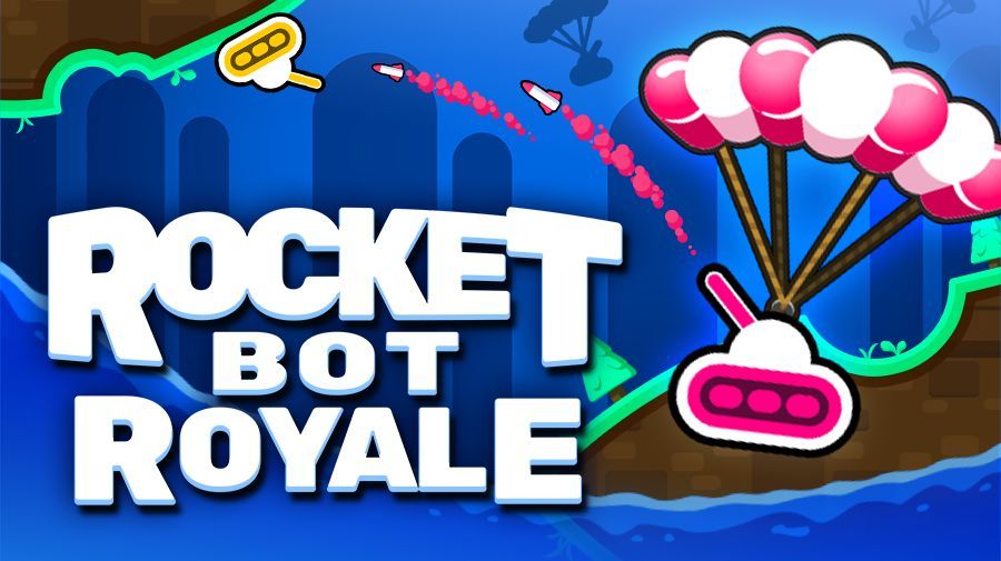 Rocket Bot Royale game art