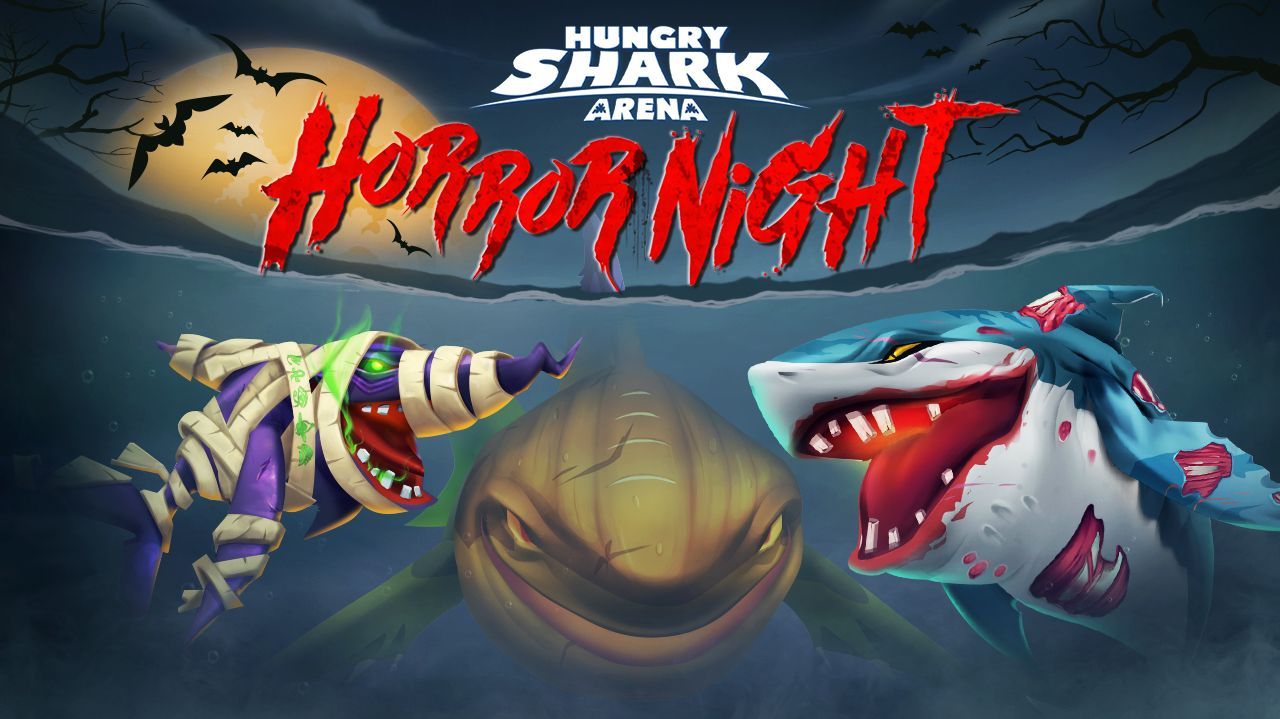 Hungry Shark Arena: Horror Night game art